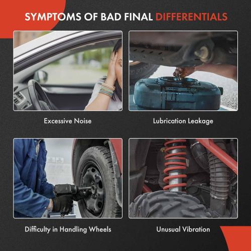 A-Premium Rear Differential Assembly Compatible with GM Car 4-Series Posi Unit 30 Spline 12 Bolt