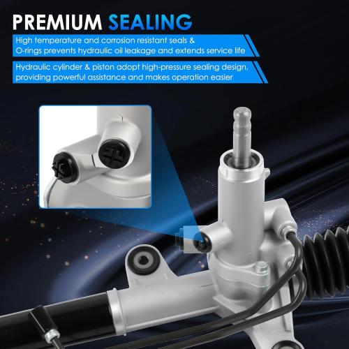 26-2718 Hydraulic Power Steering Rack and Pinion Fit for Honda Civic 2006-2010 1.8L Automotive Replacement Rack & Pinion Assembly 53601SNAA02, 53601SNAA51, 53601SNAA61