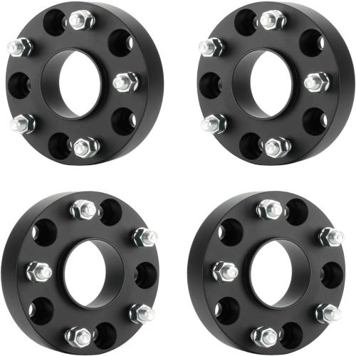 4pcs 5x5.5 Hubcentric Wheel Spacers with 77.8mm Bore for 2002-2010 Do-dge Ram 1500, 2006-2009 Aspen, 2005-2011 Dodge Dakota, 2004-2009 Durango, 9/16-18 Studs 1.5 inch (38.1mm) Thickness 5 Lugs Adapter