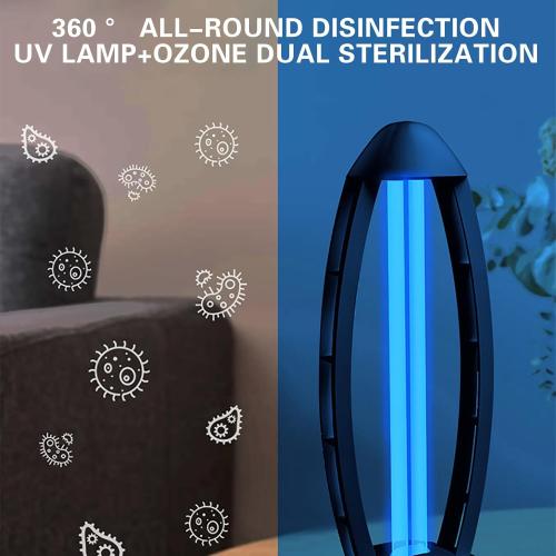 Night Light Glass Light Bulb Universal UV-C Bedside Lamps - Bedroom Lamps,Bed Lamp,Uvo Lamp Spaces up to 450 Square,Fresh Air and Improve Sleep Quality - Bedroom Lights (60W-BK*1)