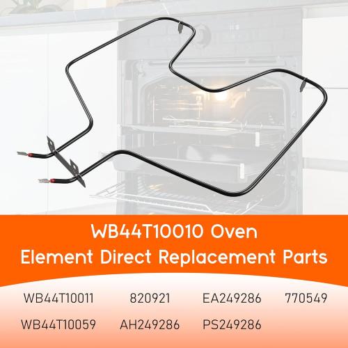 WB44T10010 Oven Element Replacement fit for GE-Spectra,Oven Element fit for KEN.MORE 911 Oven Bottom Heating Element,164D3871P001 JBS55WK2WW JBP67BH1WH JBP64WB4WW JBP64BH2WH JBP62DM2BB prime&swift