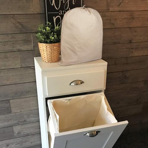 Urban Villa Laundry Bags 4-Pack 28”x36 Extra-Large Cotton Canvas Heavy Duty Washable Durable Travel Laundry Sacks with Drawstring Closure Reusable Hamper Liners for Dirty Clothes Delicates & Lingerie