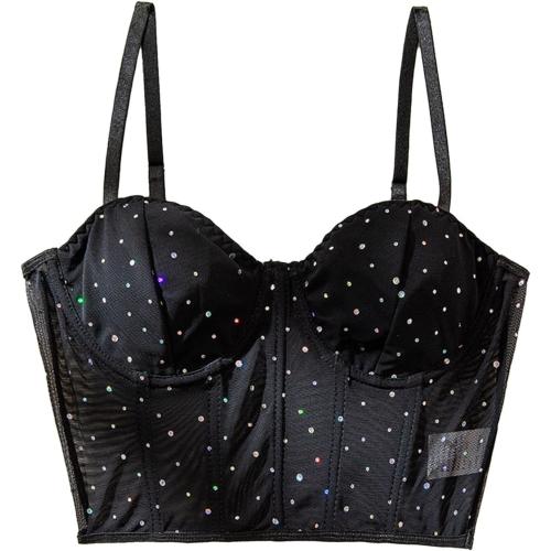 Size Small Haute Monde Women's Sexy  Sweetheart Bustier Crop Topp