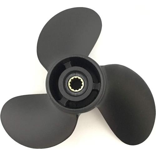 CAPTAIN Propeller 8.5x8.5 Fit Mercury Outboard Engine 8hp 9.9hp 12 Tooth Spline 48-897618A10