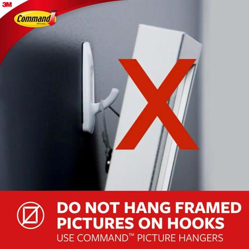 4 packs of Command Outdoor Medium Clear Wall Hooks, 5 Hooks and 6 Command Strips, Damage Free Hanging Wall Hooks for Hanging Outdoor Wall Decor with Weather Resistant Strips, Holds up to 2 lb