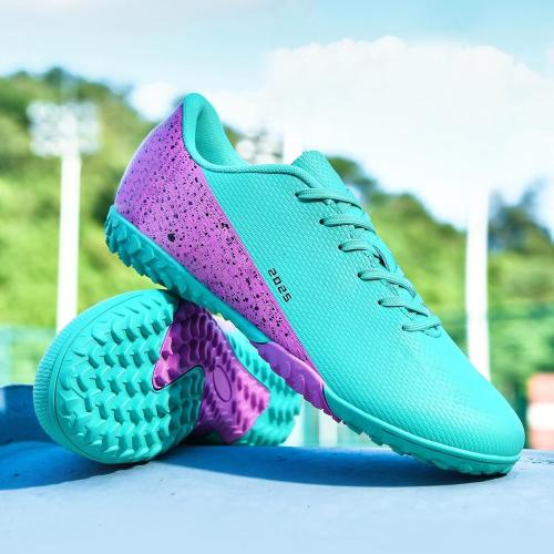 Size/S Mens Soccer Cleats Womens Indoor Soccer Shoes Wide Baseball Turf Shoes Adult Youth Rugby Shoes Big Boys Small Spikes AG TF Football Boots