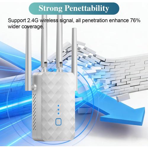 WiFi Extender Signal Booster: WiFi Repeater 2026 Upgraded Internet Booster