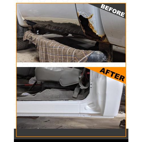 Cab Corner Kit Black Fit for 1999-2016 Ford Super Duty F250 F350 Regular Cab Standard Cab Crew Cab Driver & Passenger Side NOT for Ext cab