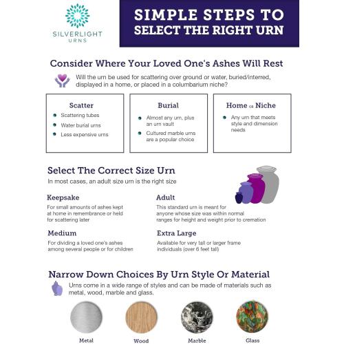 Classic Laurel Gold Cremation Urn for Ashes - Extra Large, Brass, Gold Companion Urn, Extra Large Adult Sized Cremation Urn, 11.625 Inches High