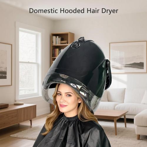 1000W Professional Hooded Hair Dryer,Standing Blow Hair Dryer with Cap and Wheels,Temperature and time are Adjustable,Suitable for Salon and Home