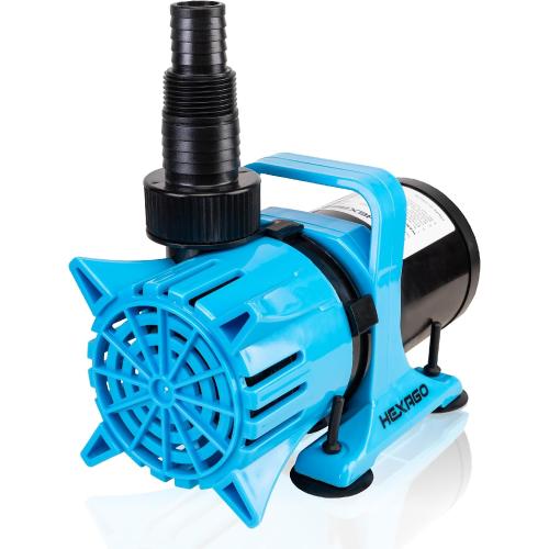2700GPH Submersible Water Pump, 120W Water Pond Pump with Barrier Bag, 33FT Power Cord, 15FT Lift Quiet Water Garden Pumps for Pond, Waterfall, Fountains, Fish Tank and Hydroponic, UL Listed