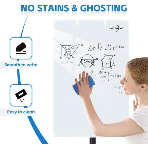 Mobile Glass Flipchart                                   Magnetic Glass Flipchart
