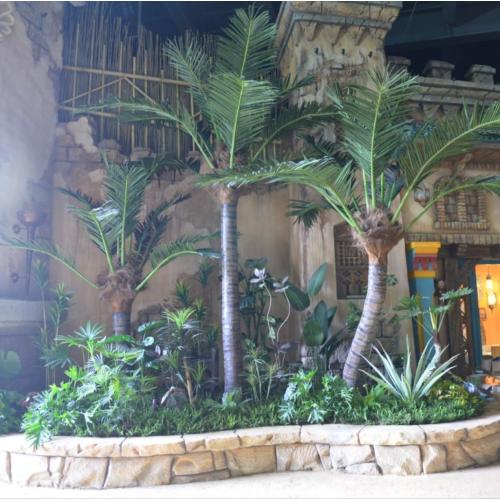 Large Artificial Coconut Tree Fake Coconut Tree Indoor and Outdoor Decorative Plants 2.5m