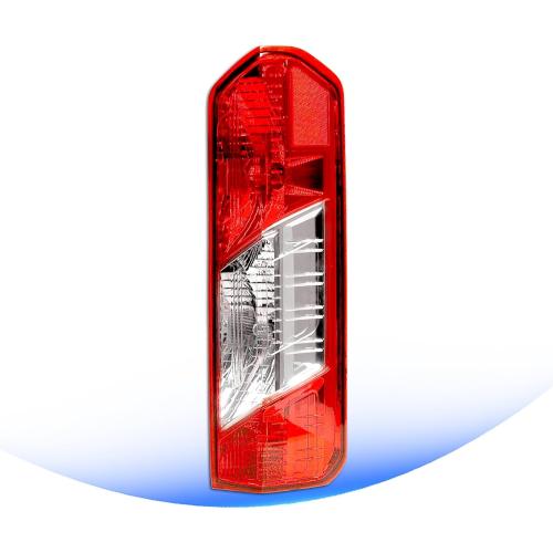 Tail Light Compatible with 2015-2025 Ford Transit 150 250 350 350HD w/Single Rear Wheels Halogen Type Taillight Rear Turn Signal Brake Lamp Assembly w/Harness & Bulbs (Right Passenger Side)