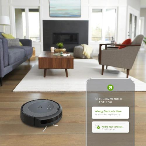 iRobot Roomba i3  EVO (3550) Self-Emptying Robot Vacuum – Now Clean by Room with Smart Mapping, Empties Itself for Up to 60 Days, Works with Alexa, Ideal for Pet Hair, Carpets​, Roomba i3