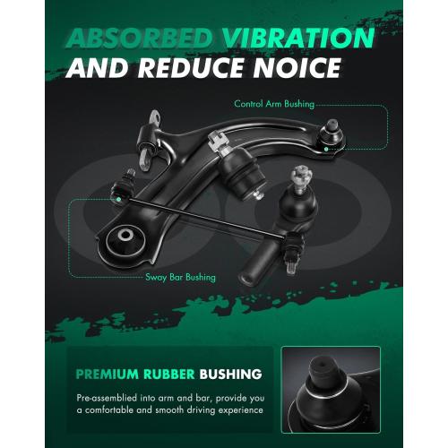 SCITOO ES800717 ES800718 Front Outer Tie Rod End fit 11-14 for Hyundai Sonata for Kia for Sportage 10-15 for Hyundai Tucson 11-15 for Kia Optima Suspension Pack of 2