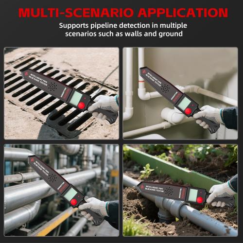 Pipe Locators Precision Blockage Detector for Water pipes underground pipes PVC pipes metal pipes Wall pipes