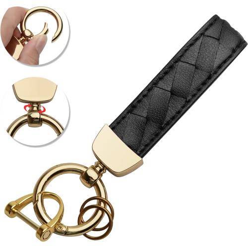 For Nissan Key Fob Cover Keychain Fit for Altima Maxima Rogue Armada Pathfinder Smart Key Shell Case (Black, 5 buttons)