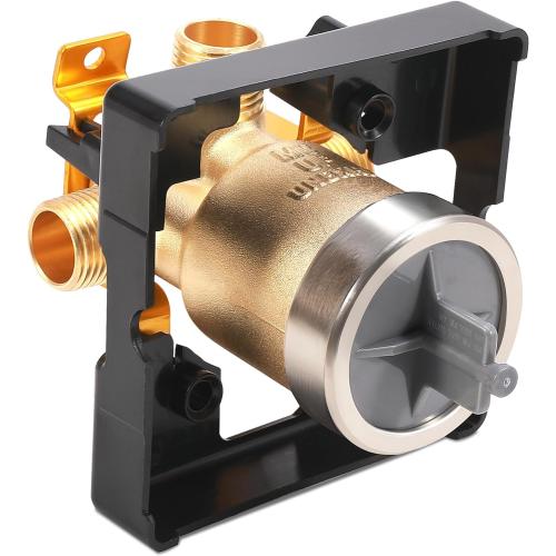 R10000-UNBXHF MultiChoice High Flow Shower Rough-In Valve Body, 1/2-Inch