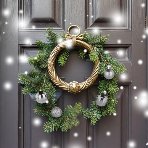 Christmas Balls,24PCS Ornaments for Xmas Tree,1.57INCH Hanging Ball for Small Christmas Tree Decorations,Party Decorations (Silver)