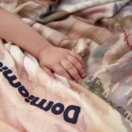 Summer Blanket for Baby 2 Layers Oversized 43 x 55 Muslin Baby Crib Blanket for Boys Girls (Tiger)