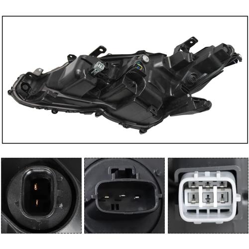 LED Projector Headlight Headlamp Compatible with 2018 2019 2020 2021 2022 Toyota Camry L LE SE DOT/SAE-Certified Replace for TO2502255 (Left Driver Side)