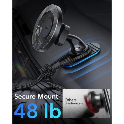 ESR for MagSafe Car Mount, Magnetic Car Phone Holder Mount, Air Vent/Dashboard Magnetic Phone Mount for iPhone 17/16/15/14/13/12, Galaxy S25, Pixel 10, Strong Magnets, Charging Not Supported