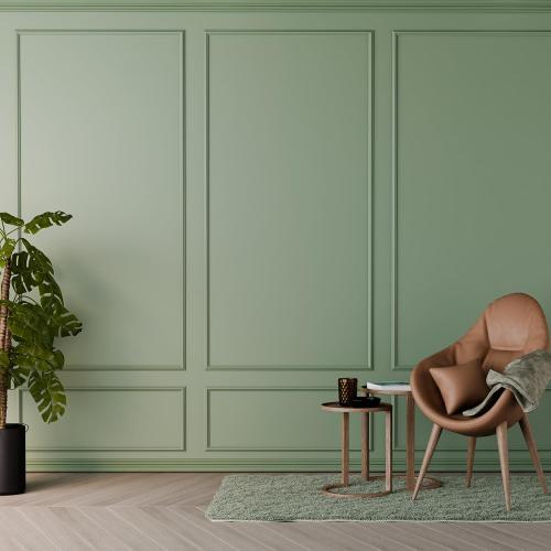 Pangda Peel and Stick Wall Molding Kit, 3D Premade Accent Molding Wainscoting Panel for Interior Wall Moulding Decor, Ready to Assemble Wainscoting Accent Panel(3 Set,48 x 80 in)