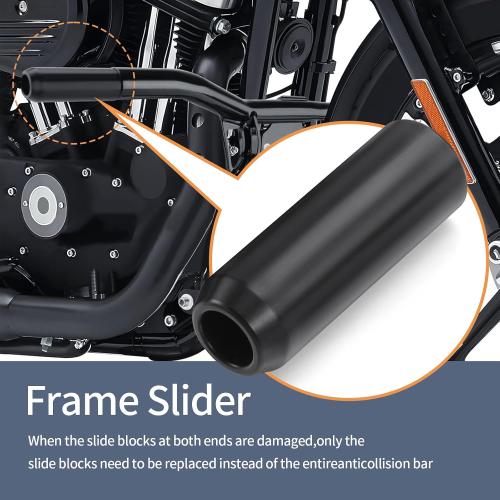 Front Engine Guard Crash Bar for Harley Touring Street Glide Road Glide Electra Glide Ultra Limited 2014-2022 / Road King 2014-2024