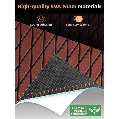FOCEAN Boat Flooring EVA Foam Boat Decking Self-Adhesive Marine Mat for Motorboats Jon Boats Kayak Bass Boat Garden Floor