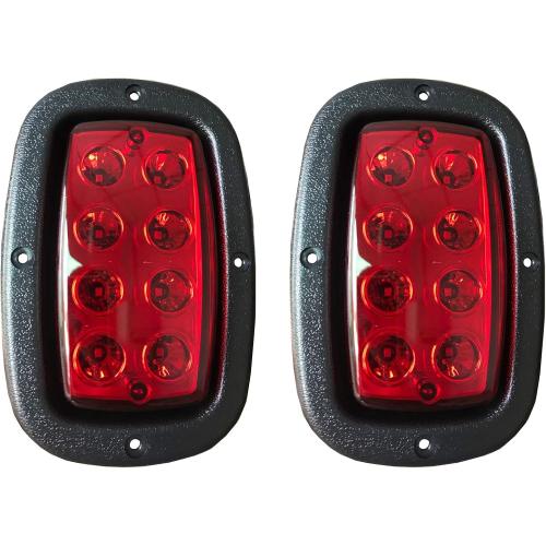 1 PCS -Club Car DS LED Taillight Yamaha TailLights for Club Car DS Gas & Electric Golf carts (1993 & up) and Yamaha G14, G16, G19, G22 Golf Cart
