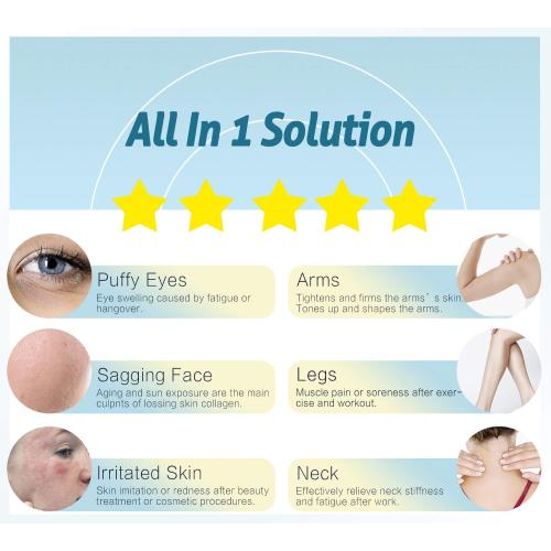 ESARORA Ice Roller for Face & Eye, Puffiness, Migraine, Pain Relief and Minor Injury, Skin Care Products