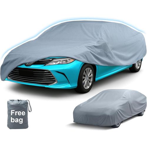 Car Covers for Automobiles All-Weather Limited Waterproof, Breathable Full-Exterior Covers for Indoor and Outdoor Use