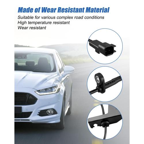 4Pcs ABS Wheel Speed Sensor Fit for Ford Fusion 2013 2014 2015 2016 2017 2018 2019 Lincoln MKZ 2013 2014 2015 Left Driver and Right Passenger Side Replace DG9Z2C205A JG9Z2C205A JG9Z2C190A AB1221