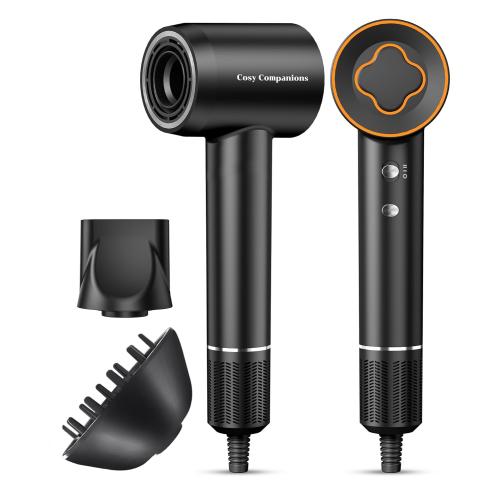 Hair Dryer, 150000 RPM High-Speed Brushless Motor Negative Ionic Blow Dryer for Fast Drying, Low Noise Thermo-Control Hair-Dryer-with-Diffuser and Nozzle