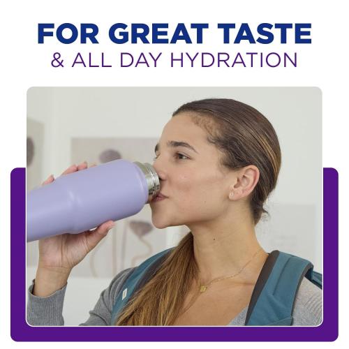 PUR Slim Water Filter Pitcher, 8-Cup Capacity, Compact Design for Dorms & Mini Fridges, Dishwasher Safe, Fast Filtration, Includes 1 Filter for Cleaner Great-Tasting Drinking Water Filtration, Violet
