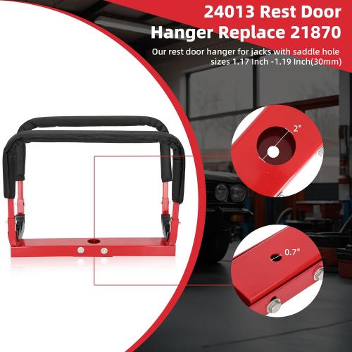 24013 Rest Door Hanger Replace 21870 Enables A Single Person to Quickly Remove or Install Vehicle Doors
