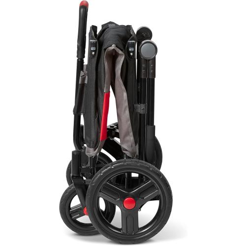 Radio Flyer Wagon for Kids, Baby Stroller, Outside Toys for Toddlers 1-3, Rolling Cart, Beach Cart with Wheels, Trav'ler Stroller Wagon with Protective Cover, for Ages 1  Years