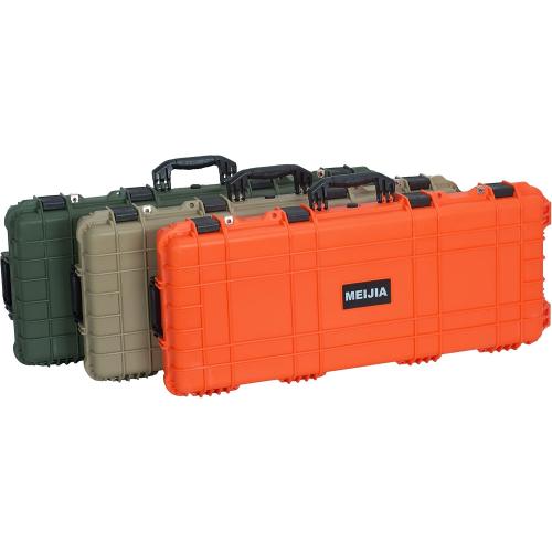 MEIJIA Portable Rolling Waterproof All Weather Hard Rifle Case,Gun case with Wheels,Customizable Fit Foam Included,Fit for Rifle,Guns,Shotguns, Airsoft Gun