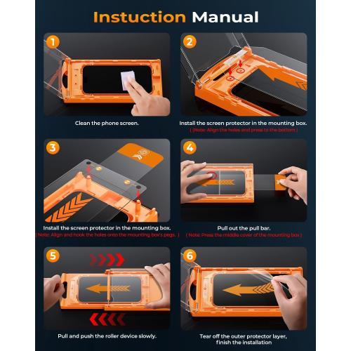 MRGLAS TOP 9H  Glass 2 2 Packs for iPhone 17 Pro Max Privacy Screen Protector with Camera Lens Protector [Zero Bubble][10X Military Protection] 17 ProMax Tempered Glass Full Edge Coverage,Case-Friend