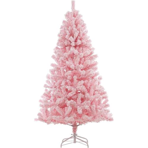Cost way 7.5 ft Pre- lit show CHRISTMAS Pink