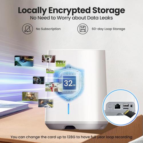 SOLIOM- 5MP Security Cameras Wireless Outdoor, No Subscription,4-Cam Pack, Solar Powered Home Security Camera with 360° Auto Tracking, Pan & Tilt, 3K Color Night Vision,5G & 2.4G Router Compatible