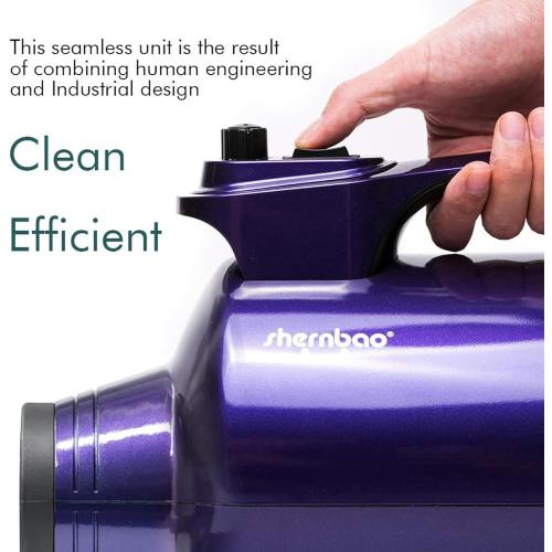High Velocity Professional Dog Pet Grooming Hair Drying Force Dryer Blower 5.0HP (Super Cyclone) SHD-2600P (Purple)