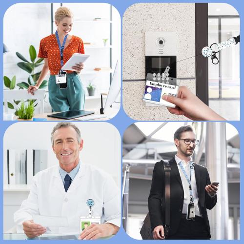 3 Pack Cruise Lanyards, Adjustable Lanyards for Cruise Ship Cards with Retractable Badge Reel, 6 Pack Waterproof ID Badge Holder and 3 Pack Phone Tether Tab