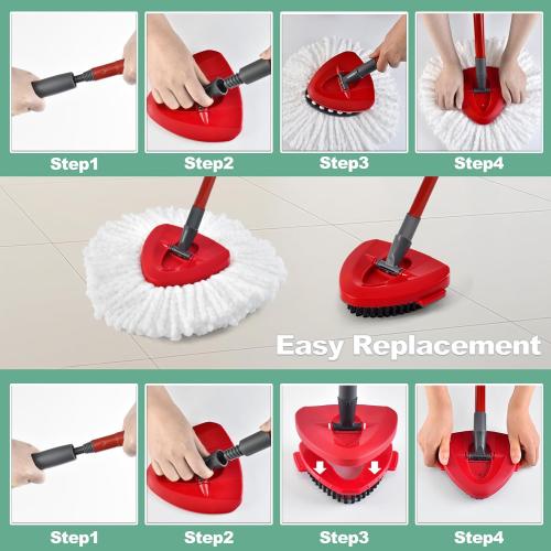 Mop Heads Replacements for Ocedar,