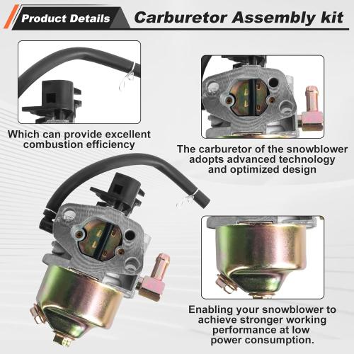 951-15236 Carburetor for Craftsman SB410 24 31AS6BEE793,Troy-Bilt Storm 2410 31BS6BN2711,Two-Stage Snow Blower
