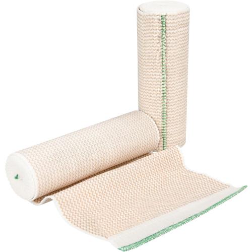 2 Pack 6 Premium Elastic Bandage Wrap, Reusable Hook and Loop Compression Wrap Bandage for Knees, Anks, Wrists, Legs, Body