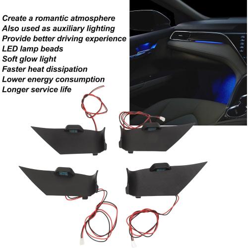 LED Door Handle Decorative Interior Kit for 2018-2024 (Ice Blue)