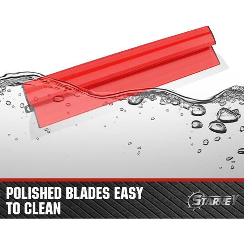 40 Inch Drywall Skimming Blade 0.3mm Stainless Steel Blade Ergonomically Designed Grip Drywall Knife for Drywall Plaster Wallboard (40/100CM)