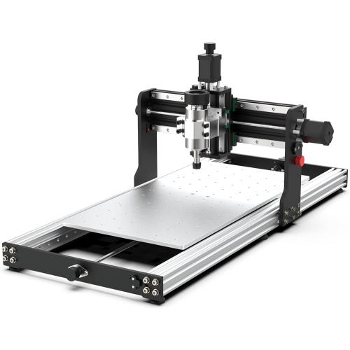 CNC Router 3060-Evo Pro, All-Metal XYZ Axis Dual Steel Linear Guides with 300W Spindle, Z-Probe, Limit Switches, E-Stop, ideal for Aluminum, Copper, Stainless steel, Wood, Acrylic, MDF